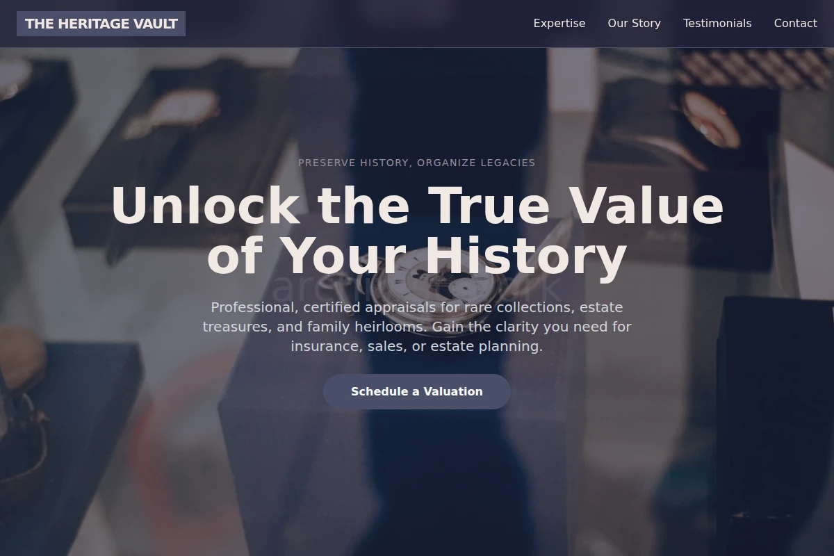 Repository Collectible Appraisal